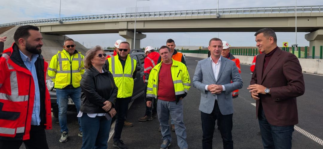 viteză de 100 km/h pe noua descărcare de pe A1.
