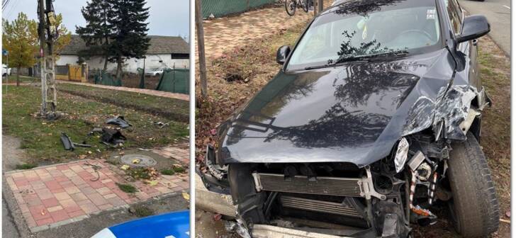 Șofer beat din Timiș, implicat în accidentul zilei: o aventură riscantă