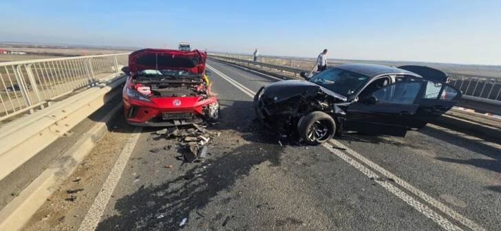 Accident pe podul din Remetea Mare: Detalii surprinzătoare despre incident