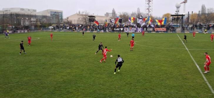 Victorie strânsă pentru echipa noastră în meciul cu Aradul din Liga 3