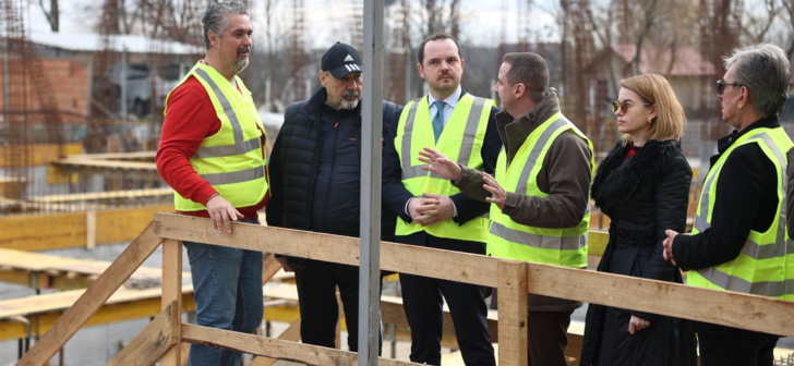 Alexandru Rogobete vizitează șantierul noului Centru de Recuperare Alexandru Rogobete vizitează șantierul noului Centru de Recuperare