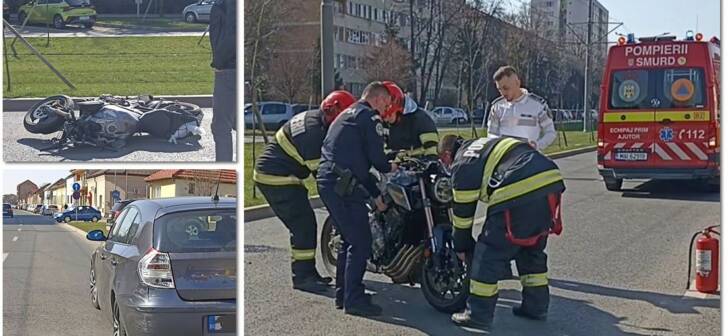 Motociclist lovit de un BMW în Timișoara: detalii despre accidentul șocant Motociclist lovit de un BMW în Timișoara: detalii despre accidentul șocant