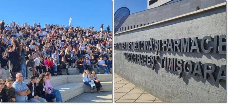 Debut de an universitar 2026-2027 la Medicină și Farmacie, în noul campus de lângă Timișoara. FOTO